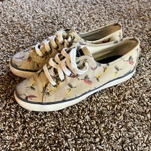 Womens Size 7 Sperry keds flies